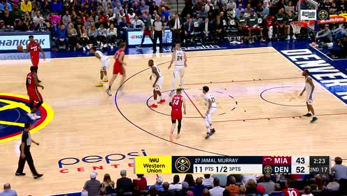 【NBA集锦】小嘴开了光？解说成功预测穆雷命中关键三分