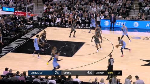 【NBA集锦】手感好怎么都能进 布鲁克斯三分出手弹筐命中
