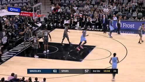 【NBA集锦】就这一招屡试不爽 杰克逊篮下勾手极其销魂