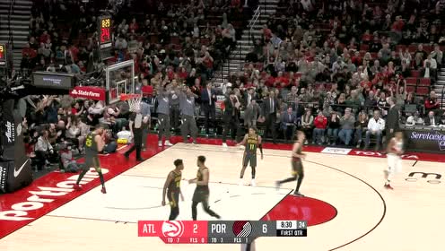 【NBA集锦】双枪连线 CJ长传利拉德抬手命中三分