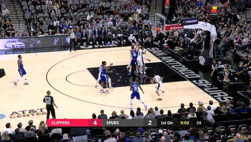 【NBA集錦】禁區(qū)迎著兩人硬剛！德羅贊瀟灑歐洲步上籃