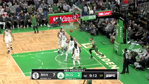 【NBA集锦】今天要好好教训你们 塔图姆一条龙蝴蝶穿花上篮