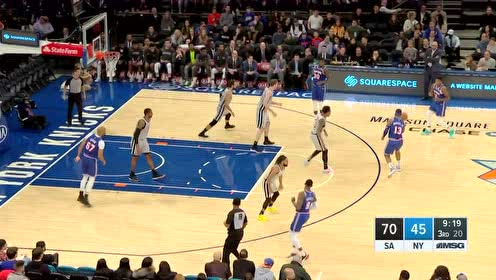 【NBA集锦】他来了 双德连线来了 德罗赞突分阿尔德里奇三分命中