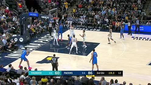 【NBA集锦】伯顿把球往空中一扔 篮下诺埃尔起飞吃饼双臂灌篮