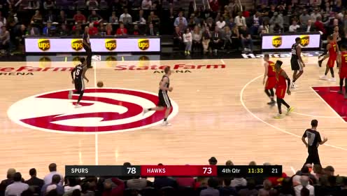 【NBA集錦】新鷹王的實(shí)力！特雷-楊攜手亨特連中3記三分