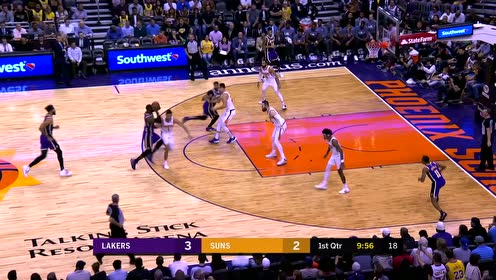 【NBA集錦】雙狀元默契越來越好 詹皇空配濃眉上籃