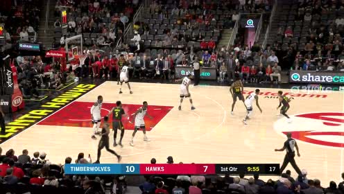 【NBA集錦】三分雨下不停！ 特雷楊弧頂追身三分直接扔進(jìn)