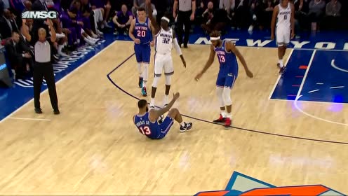 【NBA集锦】真大腿站出来了 莫里斯外线出手打成3+1