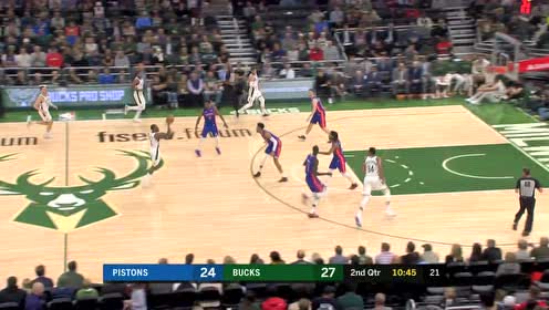 【NBA集錦】還是那個(gè)熟悉的配方  字母哥空接雙臂炸筐