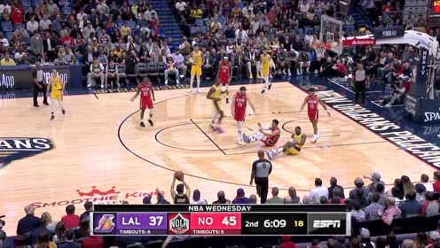 【NBA集錦】詹皇突破膝蓋硬碰硬相撞 痛苦之情難掩于色
