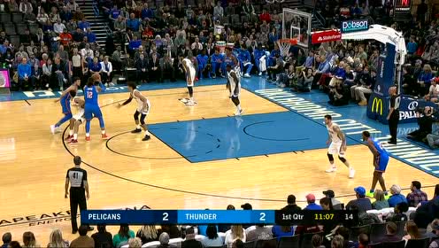 【NBA集錦】大塊頭也有靈動(dòng)的時(shí)候！亞當(dāng)斯強(qiáng)鉆人縫揚(yáng)臂上進(jìn)