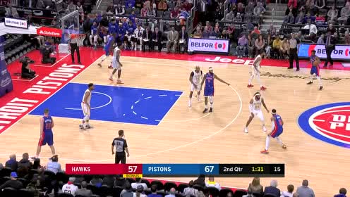 【NBA集錦】連續(xù)晃動以一敵二 莫里斯靈巧腳步挑籃得手