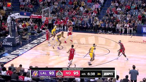 【NBA集錦】無解中投+閃電突破 全力詹模式開啟打停鵜鶘完成反超