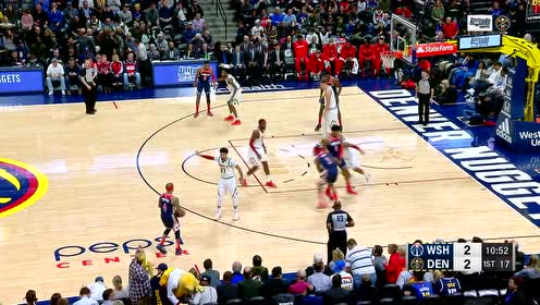【NBA集錦】丹佛高原攻堅(jiān)戰(zhàn) 八村壘旱地拔蔥雙臂起飛虐筐先拔頭籌