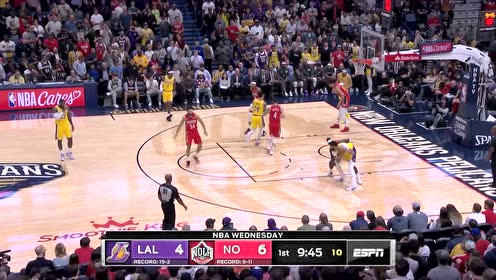 【NBA集錦】這心理壓力得有多大 濃眉背身單打遭全場狂噓