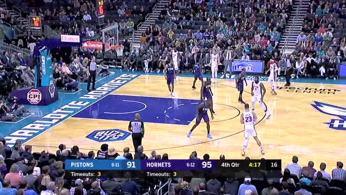 【NBA集锦】30日黄蜂vs活塞 格里芬罗斯率队复仇