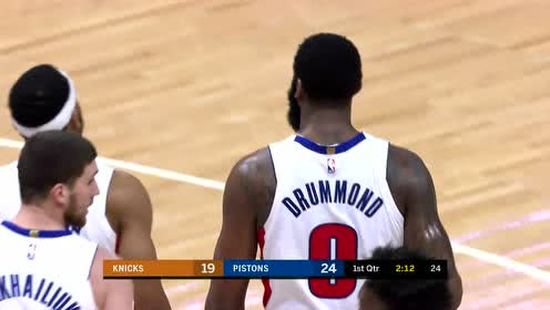 【NBA集锦】制霸篮下无人可挡 庄神篮下强打2+1建功