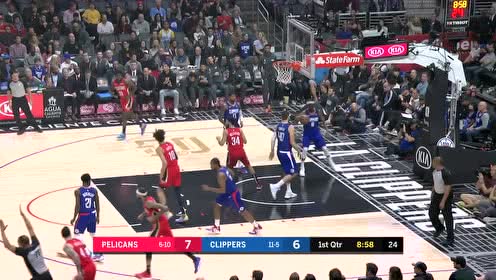 【NBA集錦】斯臺(tái)普斯球館再熟悉不過(guò) JJ雷迪克漂移三分