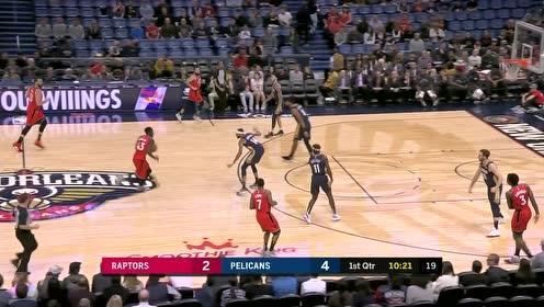 【NBA集锦】拿分就像喝水一样容易 西亚卡姆一条龙长驱直入打成2+1