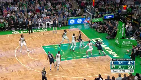 【NBA集錦】眼神防守過分了 綠軍內(nèi)線大開鮑威爾輕松扣籃