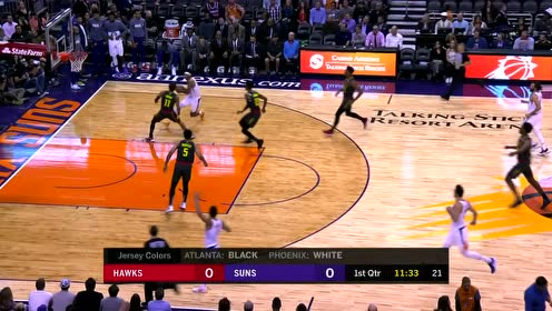 【NBA集錦】也不看是誰的地盤！烏布雷攜手薩里奇連續(xù)攻入禁區(qū)助隊開張