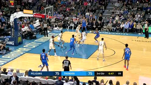 【NBA集錦】你大爺還是你大爺 保羅急停撤步中投美如畫