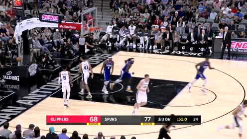 【NBA集錦】終于得分了 哈雷爾跟進補扣氣貫長虹