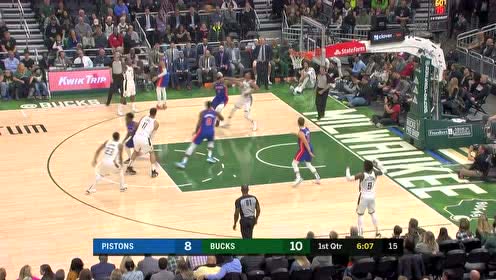 【NBA集錦】不負(fù)眾望！ 馬修斯底角打進(jìn)雄鹿隊(duì)首記三分