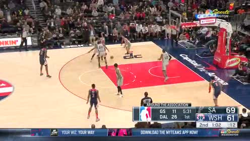 【NBA集锦】托马斯人缝之中穿针引线 八村垒篮下埋伏双手暴扣