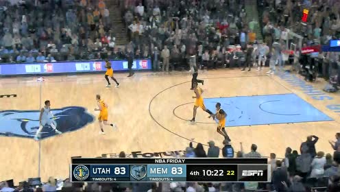 【NBA集錦】休想斷球！莫蘭特不懼防守劍指籃筐滑翔暴扣