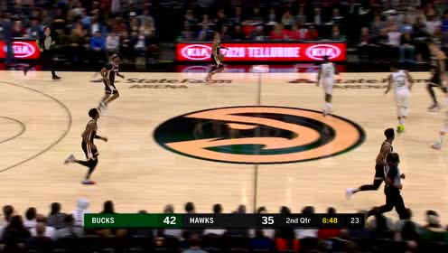 【NBA集錦】平地起驚雷 字母哥空切暴扣勢大力沉