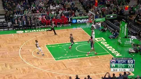 【NBA集锦】抢断反击眼疾手快 布朗单骑闯关嗨翻全场