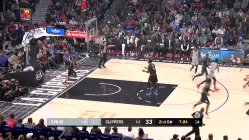【NBA集錦】生涯超越第15000分！ 德羅贊單挑哈雷爾刷網(wǎng)命中