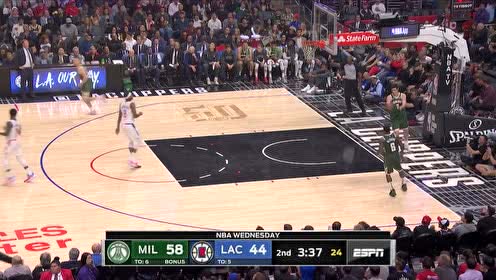 【NBA集錦】窮追不舍 路威底角三分舉火燒天