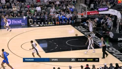 【NBA集錦】這球還是有點難度 穆雷倒地瞬間打進神仙球