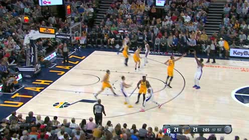【NBA集锦】让你猜到算我输 恩比德弧顶三分一箭穿心