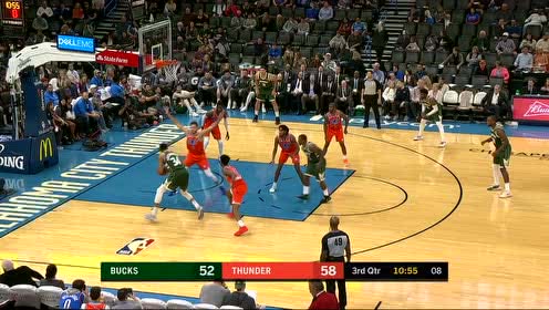 【NBA集錦】平底起驚云 字母哥籃下晃飛兩人雙手暴力炸筐