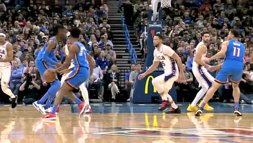 【NBA集錦】隔扣霍福德！諾埃爾空接身后起飛雙臂灌筐太殘忍
