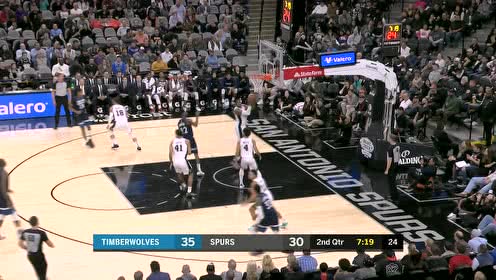 【NBA集锦】这球打的巧 怀特送妙传贝里内利篮下直接空接反手上篮