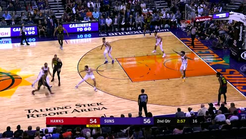 【NBA集錦】這一出手誰攔得住 特雷楊漂移滑翔強勢拋投連炸筐