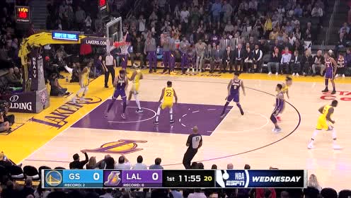 【NBA集锦】开场这大炮就得支棱起来 詹姆斯助攻麦基再来里突外投两开花