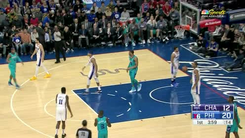 【NBA集锦】布里奇斯人缝中投篮 篮下高打板2加1打成