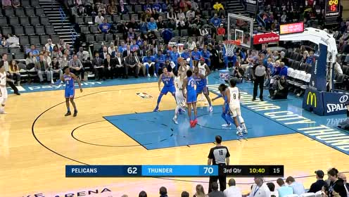 【NBA集錦】手感爆炸強(qiáng)勢追分 霍勒迪連續(xù)開鏡命中關(guān)鍵三分