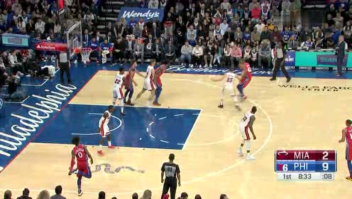 【NBA集锦】简直是低位的野兽!恩比德底线突破单臂反扣