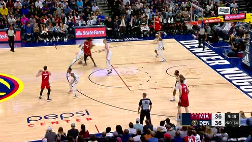 【NBA集锦】德拉季奇连线篮下德里克琼斯 飞天遁地接球暴扣