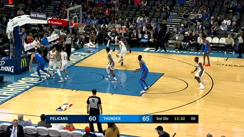 【NBA集錦】加里納利內(nèi)線空切建功 奧卡福如法炮制強(qiáng)勢還擊