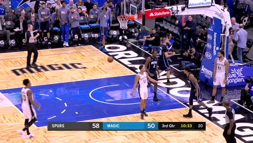 【NBA集锦】状元秀的本能!富尔茨长驱直入2+1手到擒来