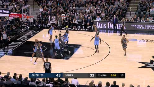 【NBA集锦】啥也别说投就完了 阿尔德里奇接球出手抬臂就有