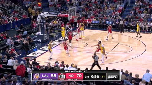 【NBA集錦】濃眉極限翻身后仰命中 鶯歌霸道三分無情飚中