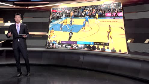【NBA集錦】湖人戰(zhàn)術解析：擋拆之后接高低位high-low配合